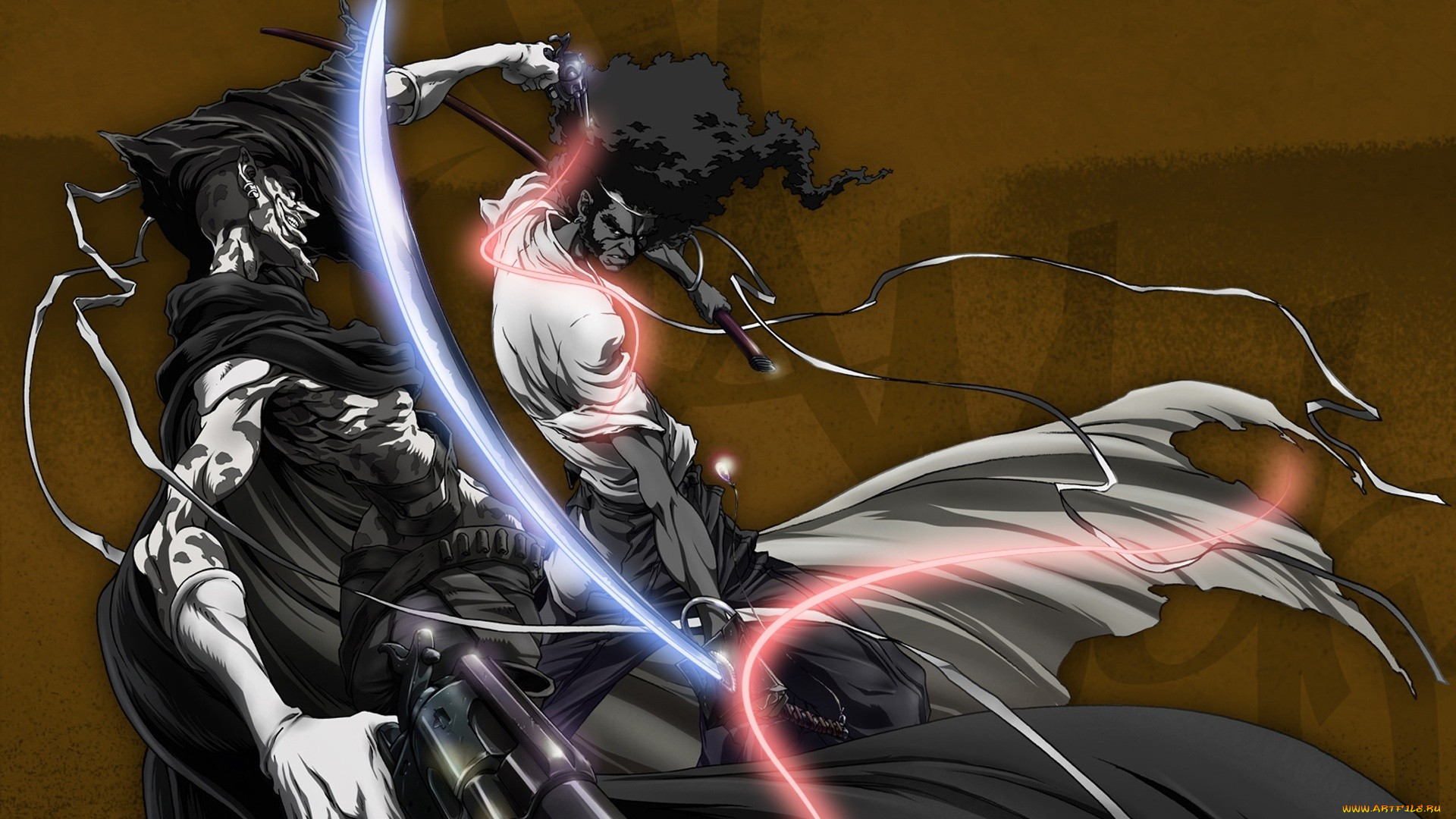 , afro samurai, -